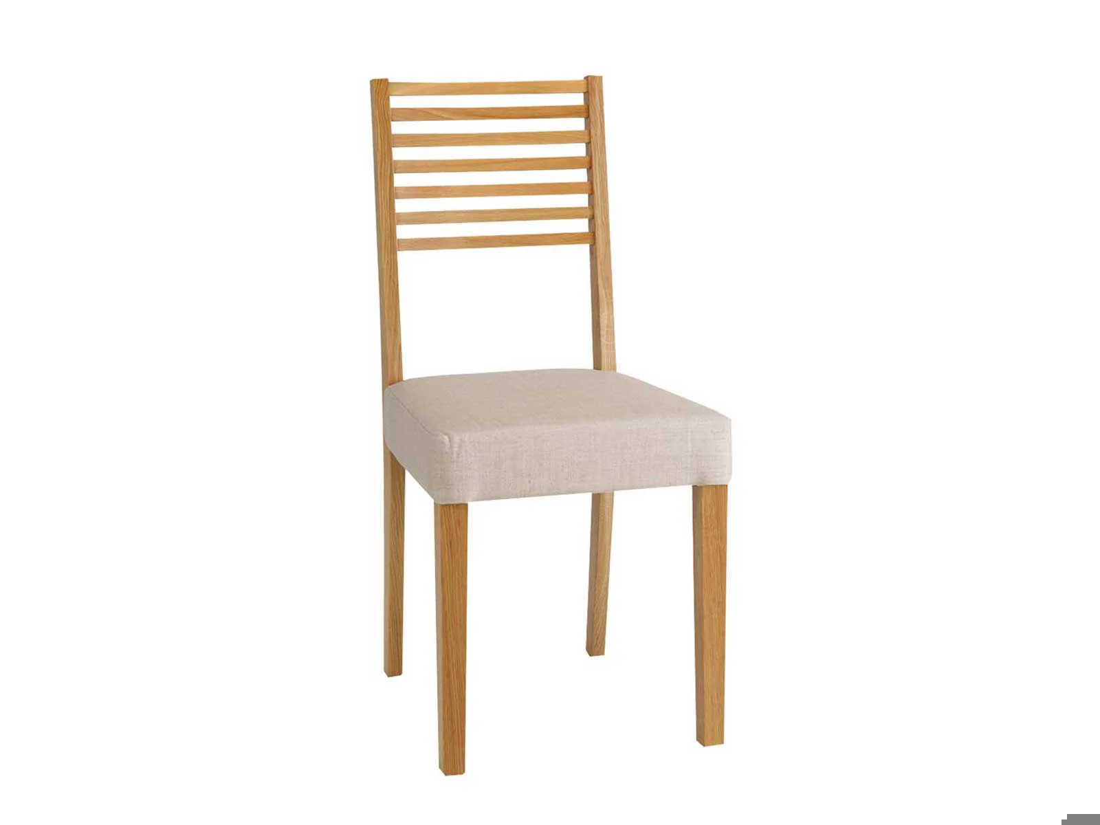 Ladder Back Low Chair Soft Seat