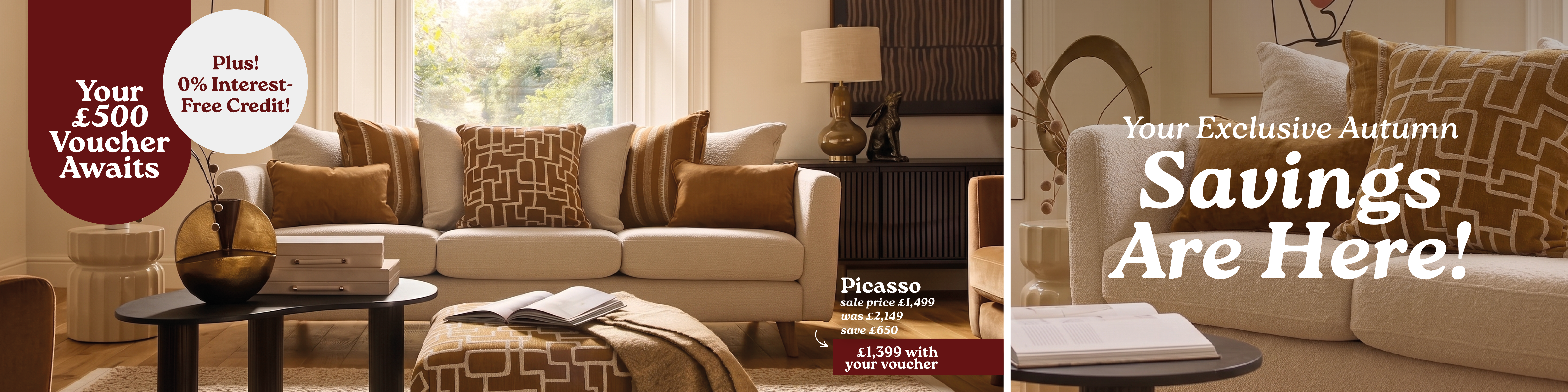 Autumn Voucher Web Banners